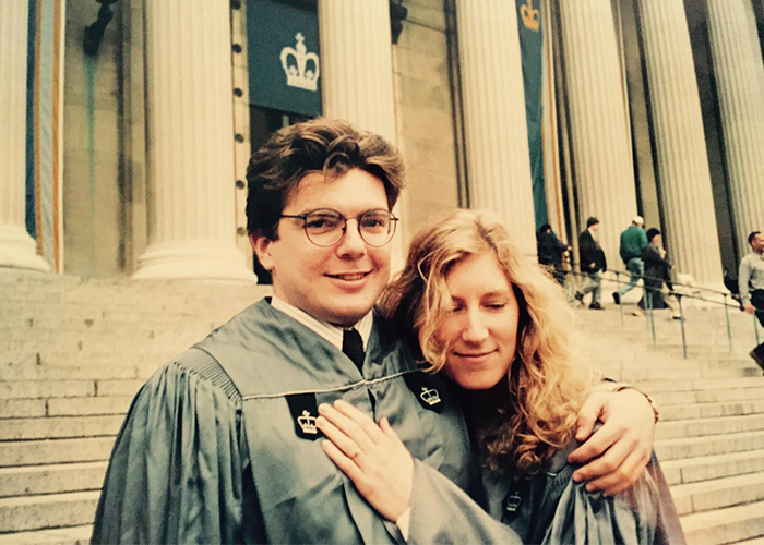 Jonathan Gelber and Molly McDonald