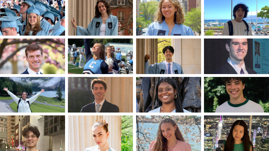 A collage of students participating in the Fulbright program. 