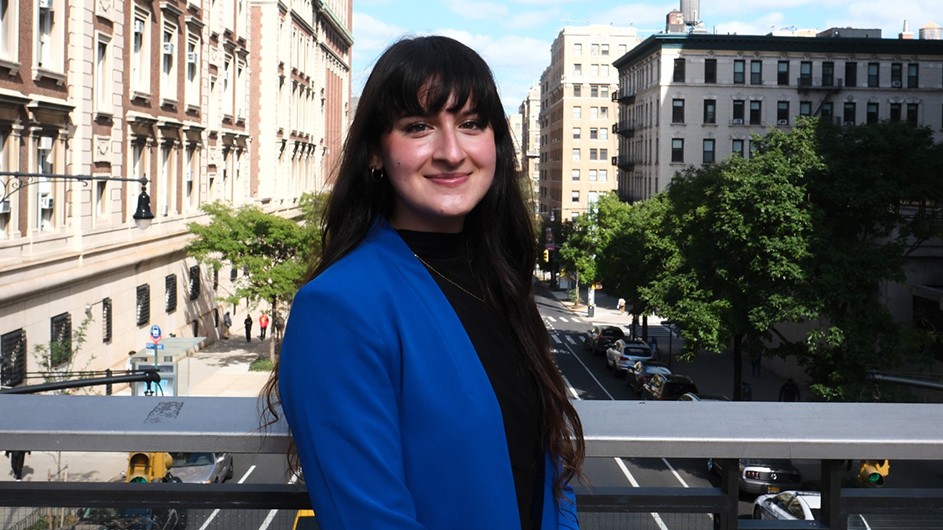 Columbia University student Anika Tsapatsaris