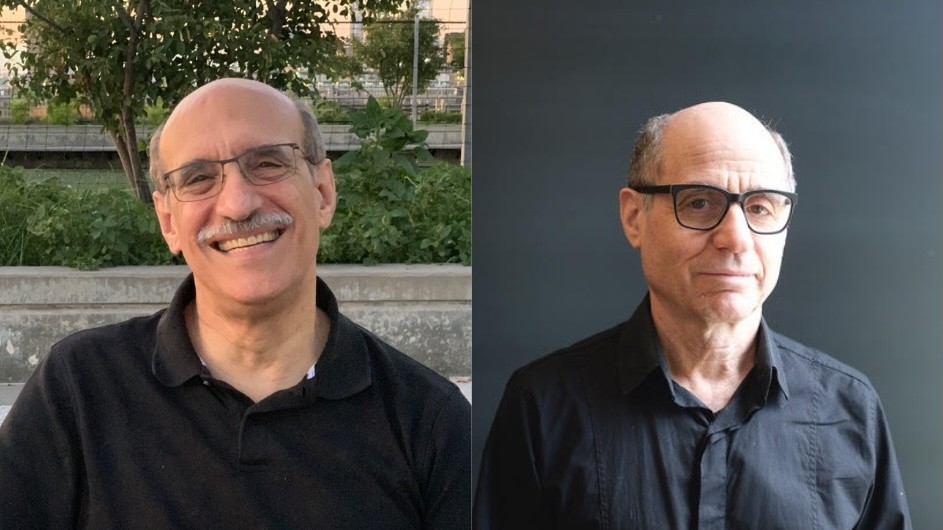 Martin Chalfie (left) and Michael Harris