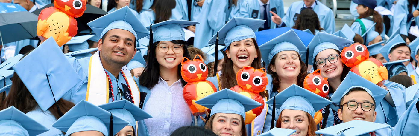 Columbia General Studies graduates at Commencement 2025