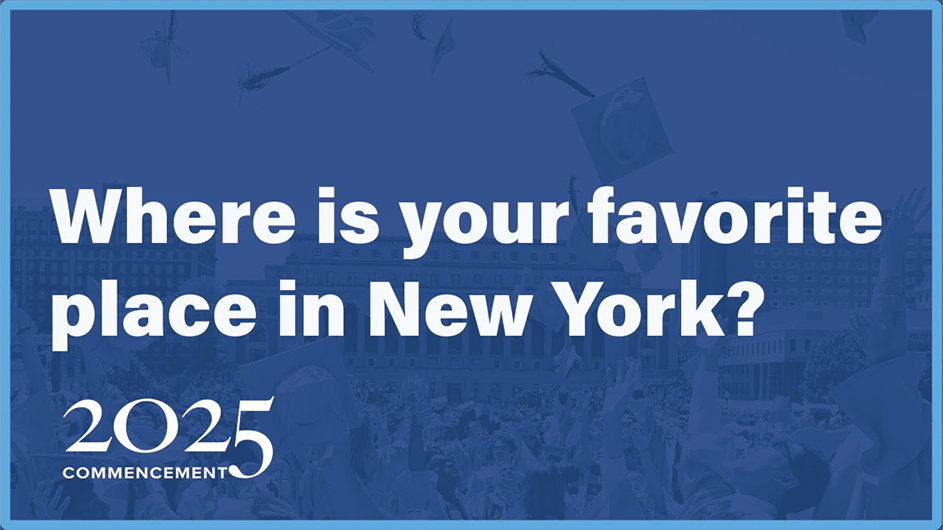 What is your favorite place in New York?