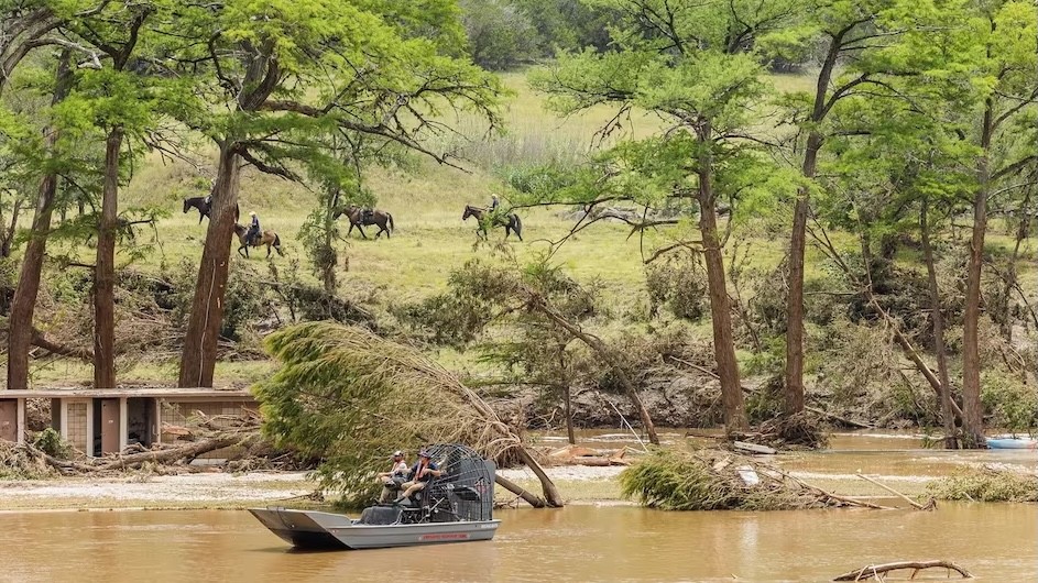 Flood damage in Kerrville, Texas. (Photo: World Central Kitchen)