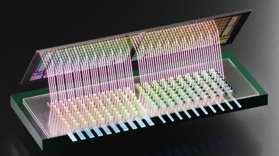 3D photonic chip module
