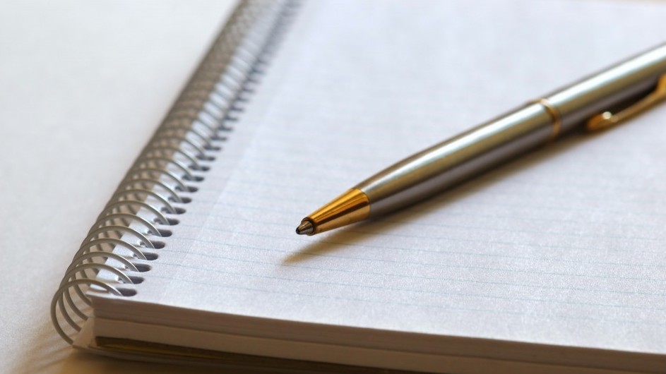 Pulitzer fiction winners share how they put pen to page. A pencil on a notebook.