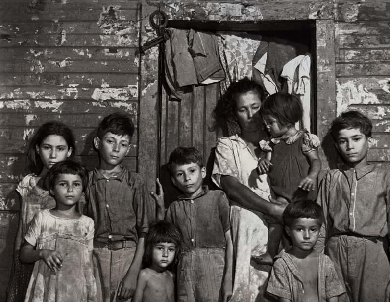 Family of a farm laborer in Barceloneta, 1941, from Jack Delano's photography book Puerto Rico Mio. Photo Courtesy of the Delano Collection at Rare Book and Manuscript Library Family of a farm laborer in Barceloneta, 1941, from Jack Delano's photography book Puerto Rico Mio. Photo Courtesy of the Delano Collection at Rare Book and Manuscript Library