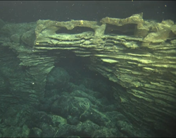 Underwater ledge