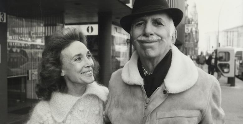 David and Helen Gurley Brown in 1984. Photo/Hearst Corp.