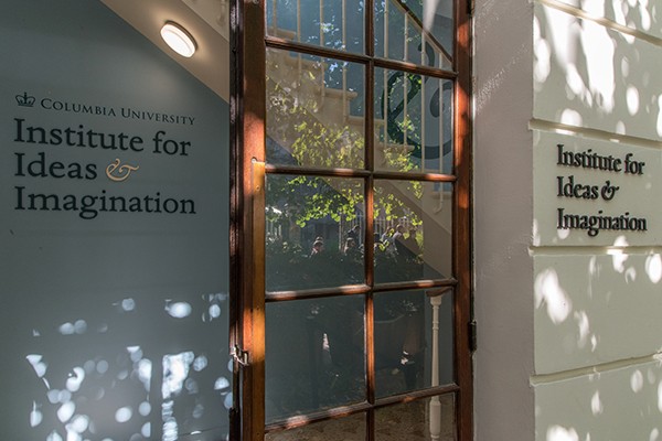 Photo credit Ferrante Ferranti Photo of the Institute for Ideas and Imagination signage