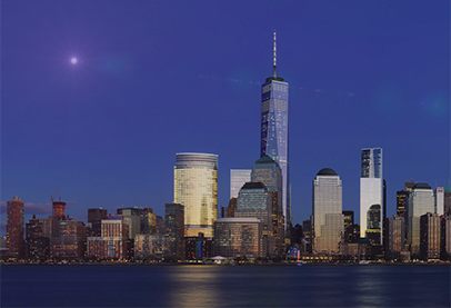 NYC skyline after a neutron star collision