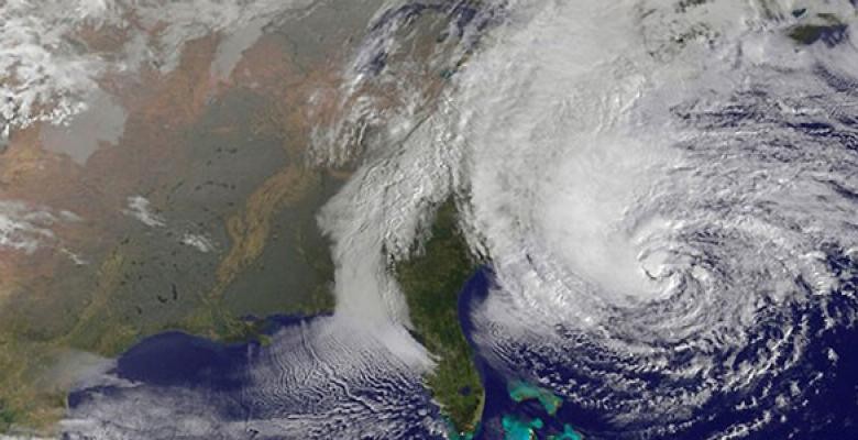 Image courtesy of NASA Storm from a satellite