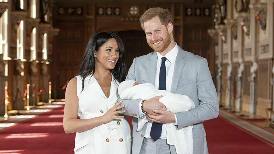 Prince Harry, Meghan, Duchess of Sussex and Archie Harrison Mountbatten-Windsor. Photo by Dominic Lipinski/Pool via AP Prince Harry, Meghan, Duchess of Sussex and Archie Harrison Mountbatten-Windsor