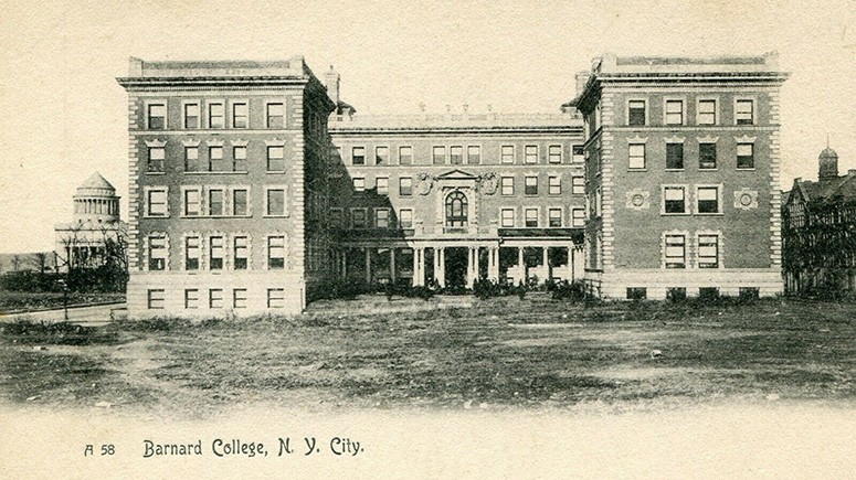 An archival image of Barnard College 