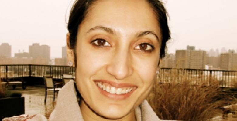 Manmeet Kaur A dark-haired young woman smiles at the camera