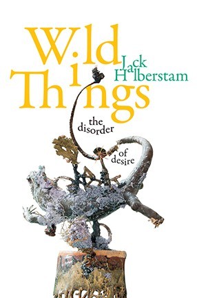 A book cover with a white background and yellow text reading "Wild Things."