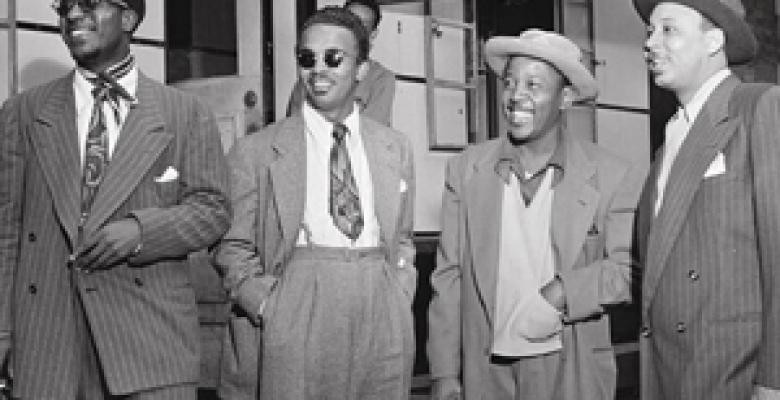From left: Thelonious Monk, Howard McGhee, Roy Eldridge, and Teddy Hill Photo credit: William Gottlieb Thelonious Monk, Howard McGhee, Roy Eldridge, and Teddy Hill