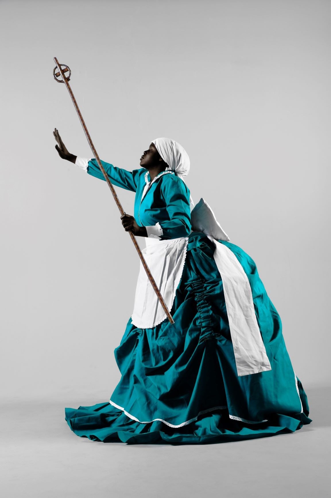 "I Put a Spell on Me," by Mary Sibande. Artwork by Mary Sibande, "I Put a Spell on Me."