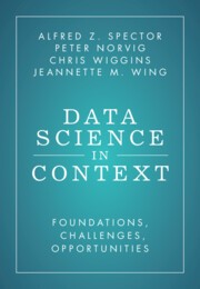 The "Data Science in Context" book cover