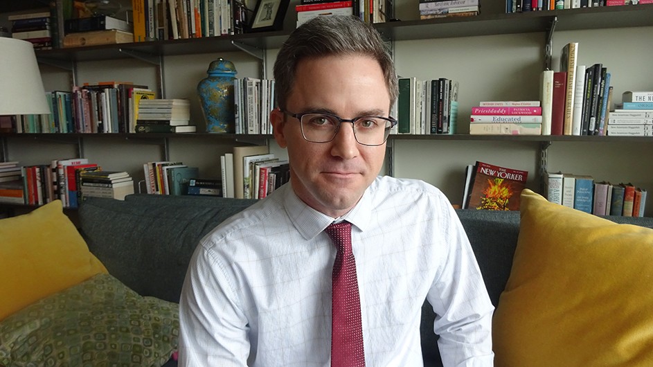 English Professor Dustin D. Stewart's area of concentration is 18th-century writing. Columbia University English Professor Dustin D. Stewart, author of "Futures of Enlightenment Poetry."