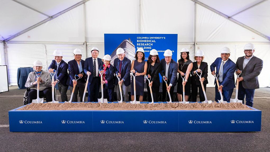 Columbia Breaks Ground on New Biomedical Research Building