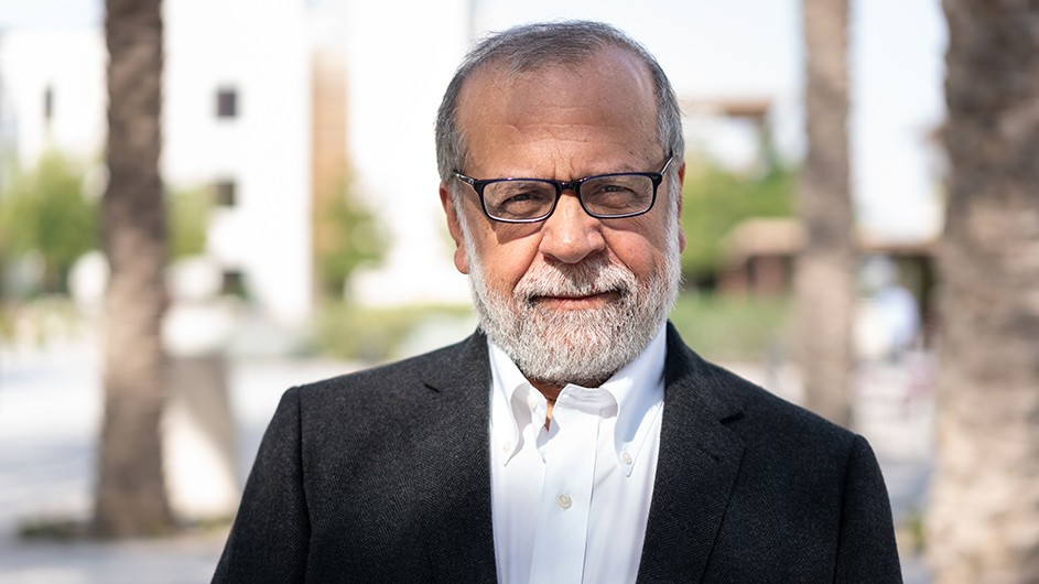 Columbia University Professor Hamid Dabashi was recently appointed director of undergraduate studies in the Department of Middle Eastern, South Asian, and African Studies. Photo by Sorin Furcoi. Columbia University Professor Hamid Dabashi