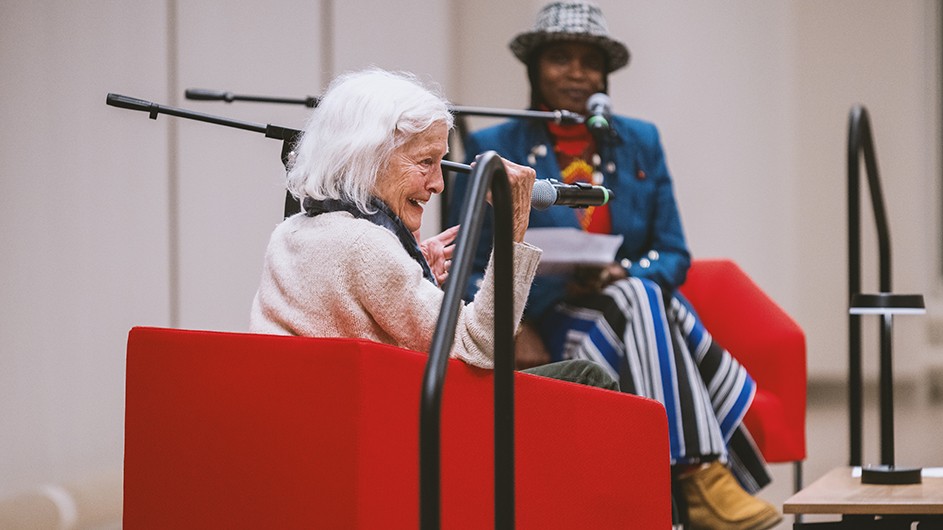 Columbia University alumna Joan Jonas