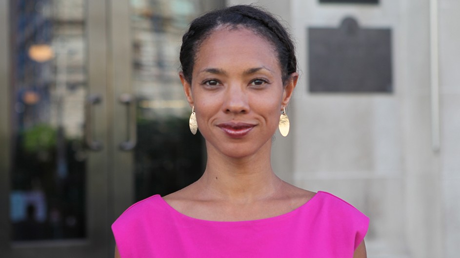 Barnard Professor Kaiama Glover, the author of "A Regarded Self"