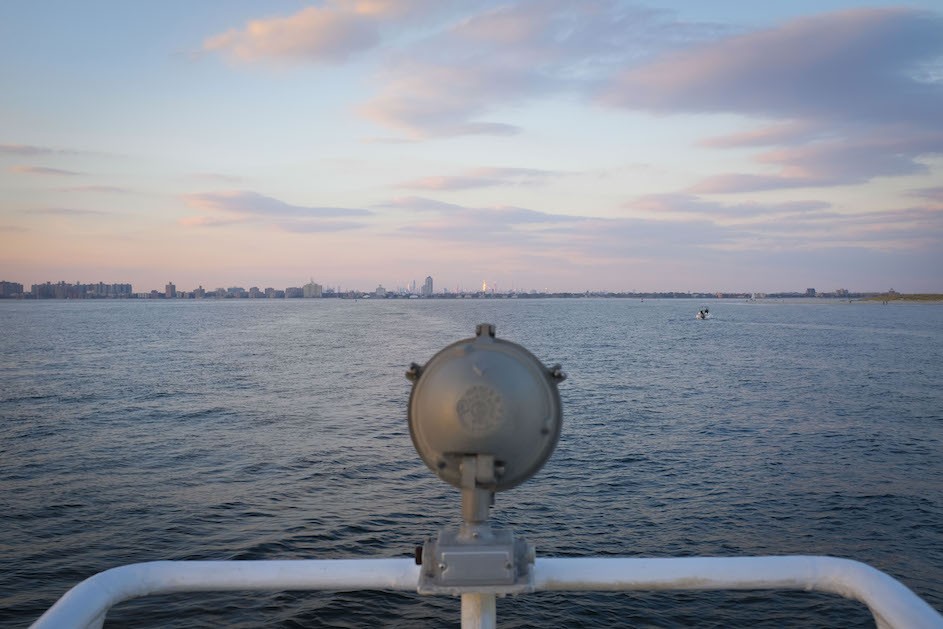 A view of New York Harbor