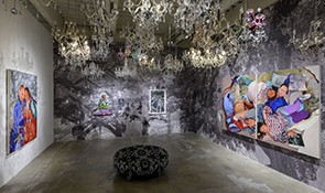 "When the Children Come Home," work by David Antonio Cruz, Institute of Contemporary Art, Philadelphia. Photo by Constance Mensh. "When the Children Come Home," work by David Antonio Cruz, Institute of Contemporary Art, Philadelphia. Photo by Constance Mensh.