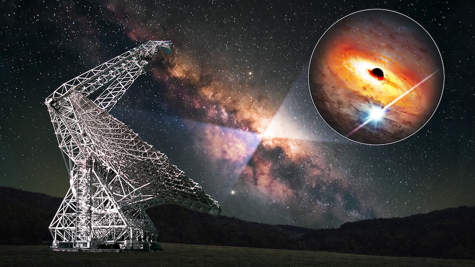 Researchers Announce Discovery of a Possible Pulsar in the Milky Way’s Center - Columbia University image