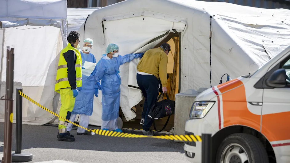 COVID-19 triage hospital