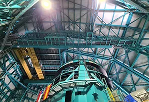Vera Rubin Observatory interior