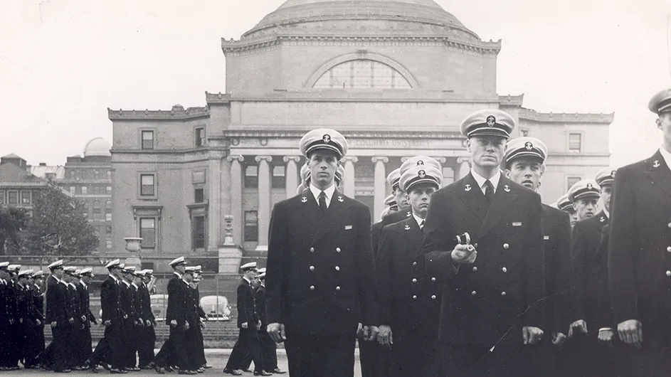 World War II midshipmen at Columbia University