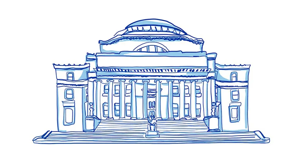 A graphic of Low Library