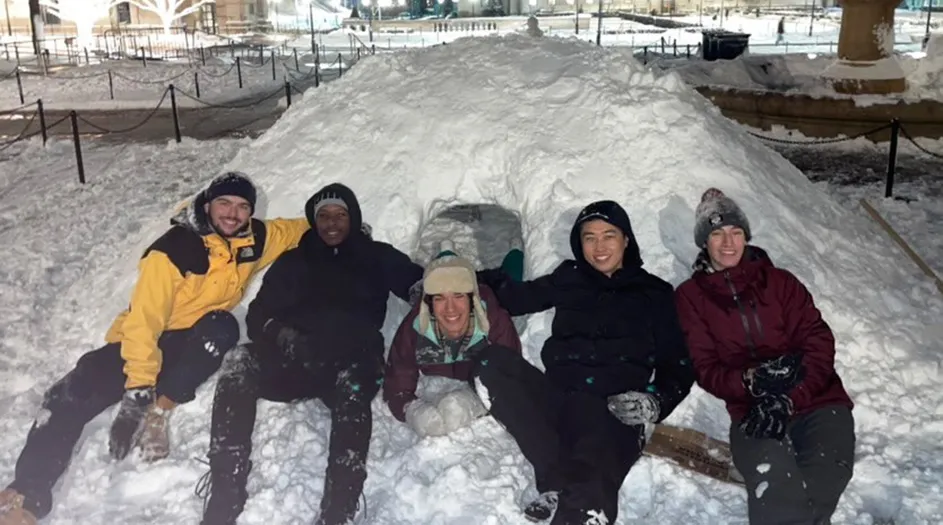 Igloo on Morningside campus