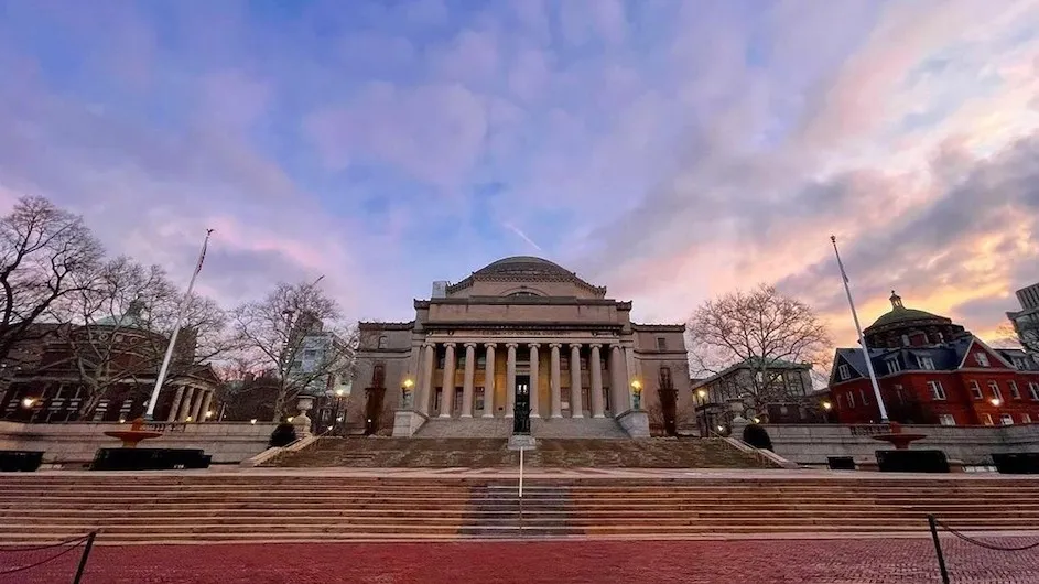 Low Library at dawn