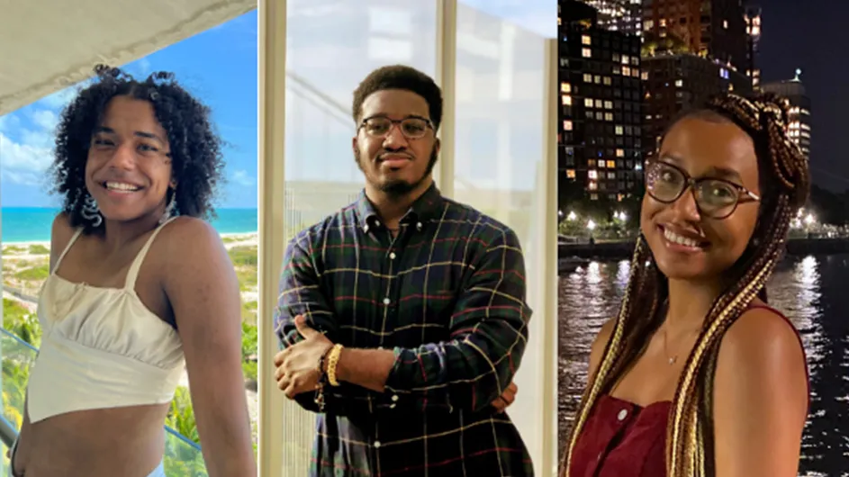 Three grads from the neighborhood