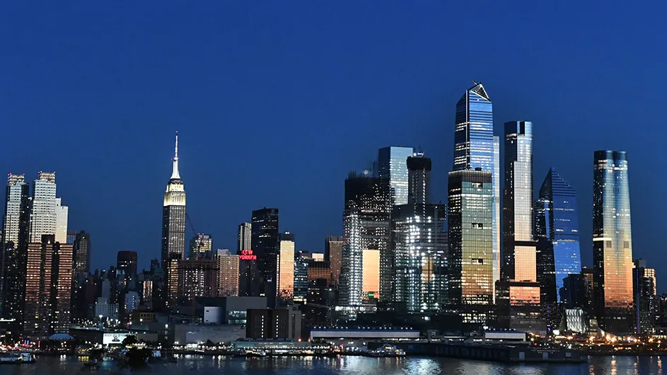 New York City skyline, Columbia University