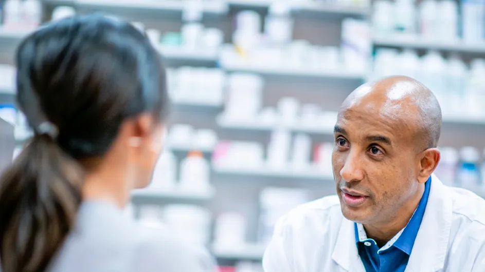 pharmacists talking