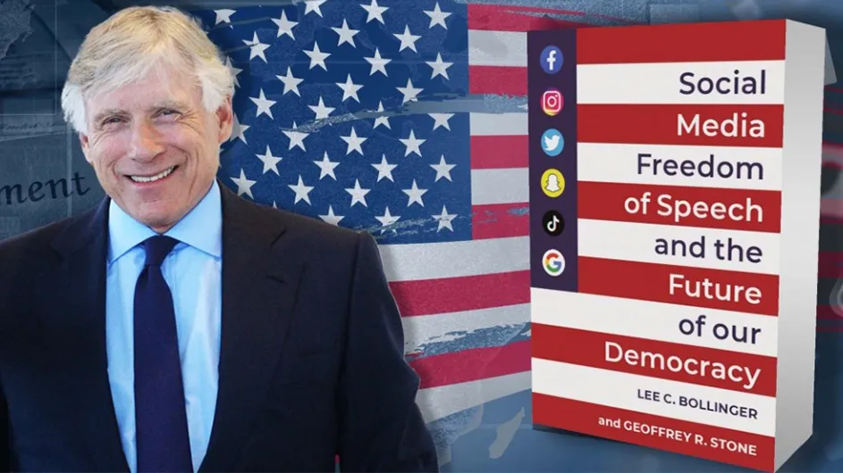 Bollinger with the Social Media book