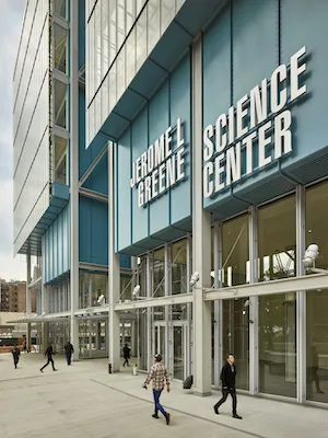 Jerome L. Greene Science Center on Columbia University's Manhattanville Campus
