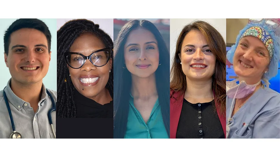 Five nurses at Columbia