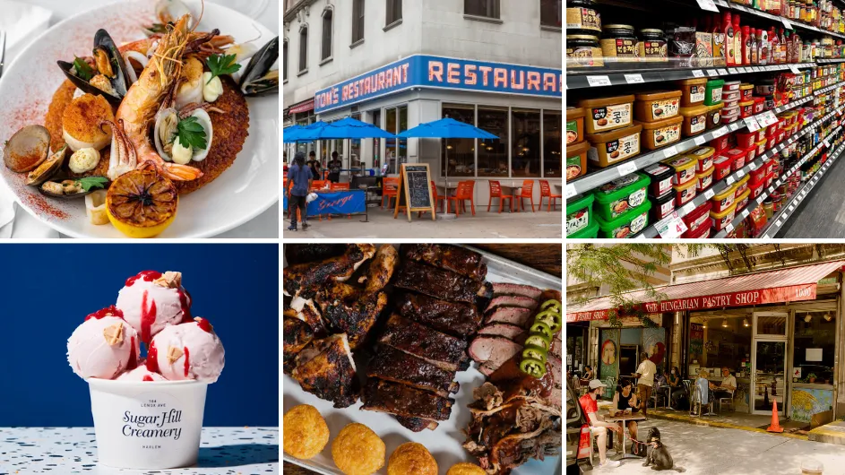 a collage of local spots