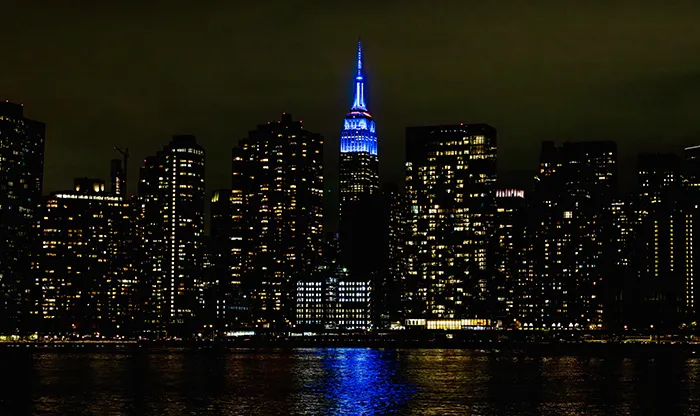 The Empire State Building on November 24. 