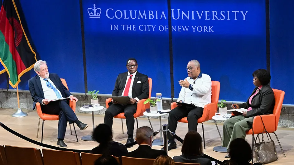 Discussion at Columbia