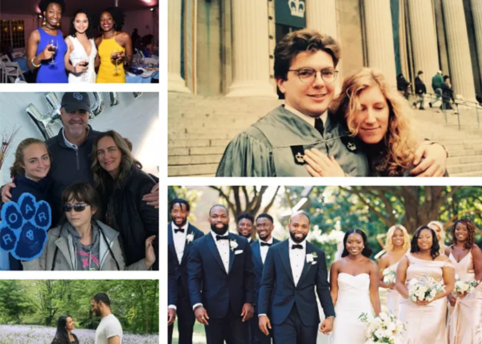 A collage of Columbia lvoe stories. 