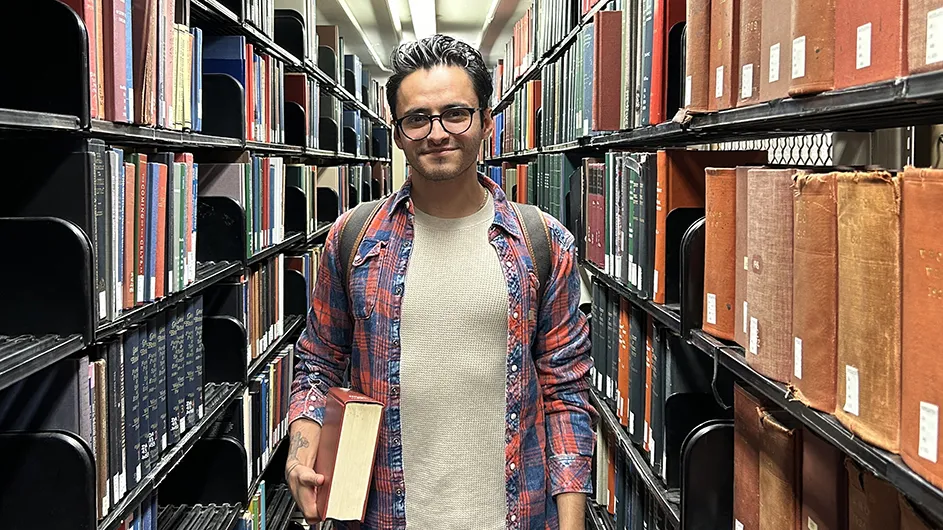 Columbia University student Gerardo Rios Garcia