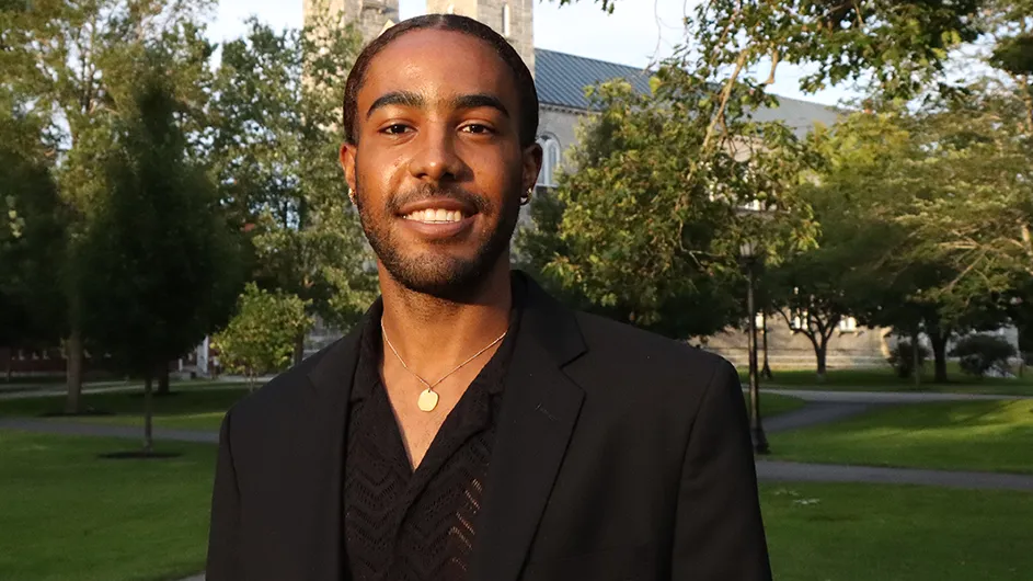 Columbia University student Kevin Fleshman