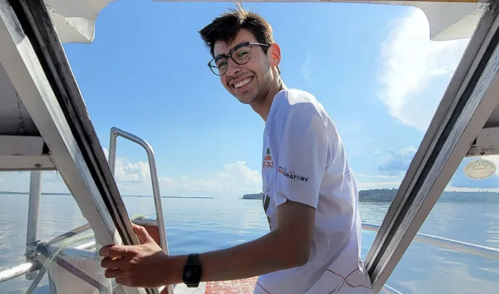 Columbia University student Pablo Torres Rey