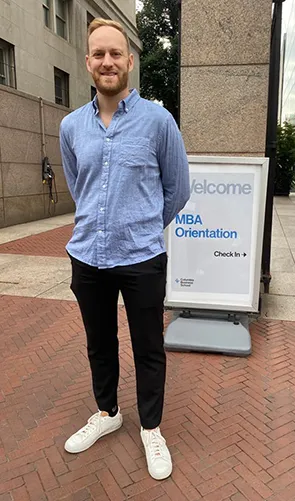 Columbia University student Yaniv Yatziv